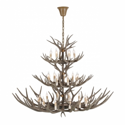 Подвесная люстра ST Luce Renna SL154.703.27 в стиле кантри, цвет коричневый