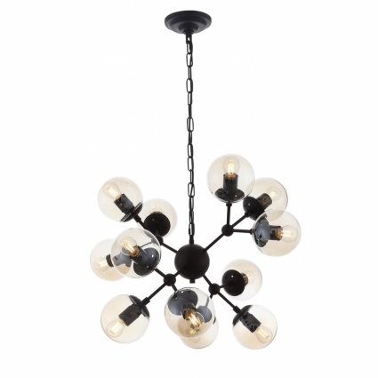 Подвесная люстра ST Luce Stampo SL549.413.12 в стиле лофт, цвет серый
