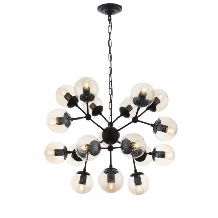 Подвесная люстра ST Luce Stampo SL549.413.18 в стиле лофт, цвет серый