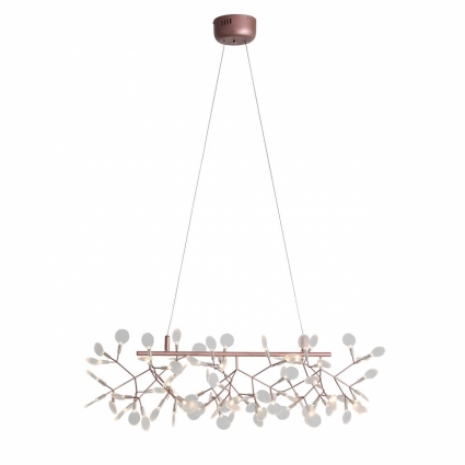 Подвесная светодиодная люстра ST Luce Rafina SL379.223.81 в современном стиле, цвет белый