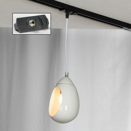 Трековый светильник однофазный Lussole LOFT Track Lights LSP-8034-TAB в стиле Хай-тек, цвет белый