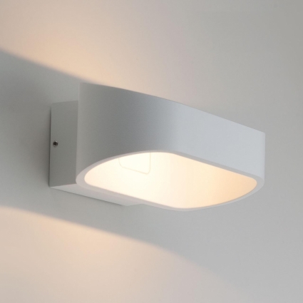 Уличный настенный светодиодный светильник Elektrostandard 1706 Techno Led Point Белый 4690389117169 в современном стиле