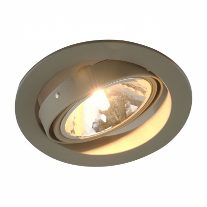Встраиваемый светильник Arte Lamp A6664PL-1GY в современном стиле, цвет серый