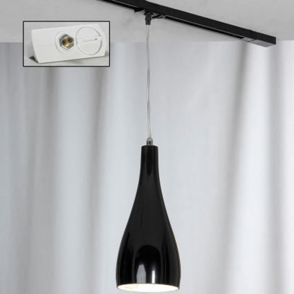 Трековый светильник однофазный Lussole Track Lights LSF-1196-01-TAW в стиле Хай-тек, цвет черный
