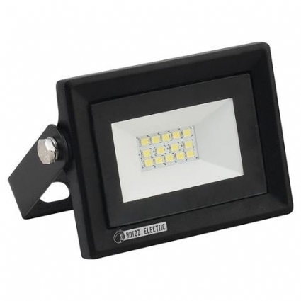 Прожектор светодиодный Horoz 10W 6400K 068-008-0010 в современном стиле, цвет черный