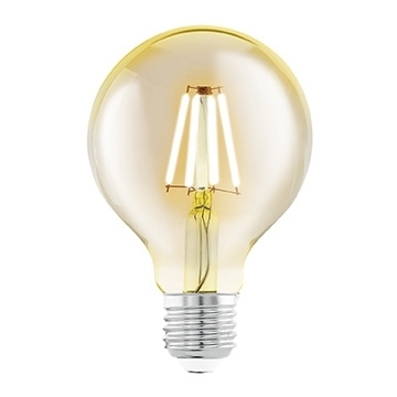 Eglo Лампа светодиодная филаментная E27 4W 2200К янтарь 11556