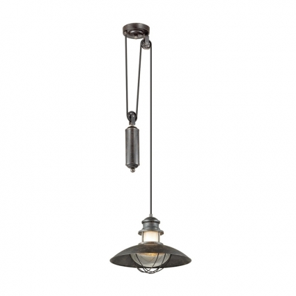 Уличный подвесной светильник Odeon Light Dante 4164/1A в стиле ретро, цвет коричневый
