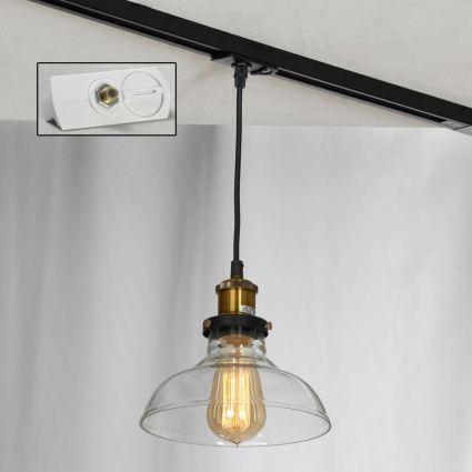 Трековый светильник однофазный Lussole LOFT Track Lights LSP-9606-TAW в стиле лофт, цвет белый