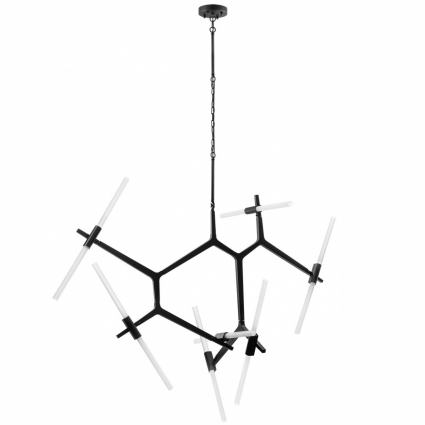 Подвесная люстра Lightstar Struttura 742147 в стиле Хай-тек, цвет черный