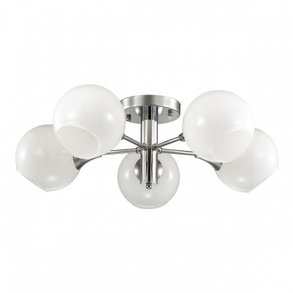 Потолочная люстра Lumion Sophie 3784/5C в стиле Хай-тек, цвет белый, мощность 300 Вт
