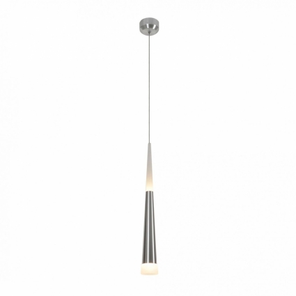 Подвесной светодиодной светильник Citilux Вегас CL227010 в современном стиле, цвет хром