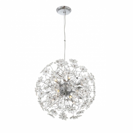 Подвесной светильник ST Luce Auola SL385.103.12 в стиле прованс, цвет хром