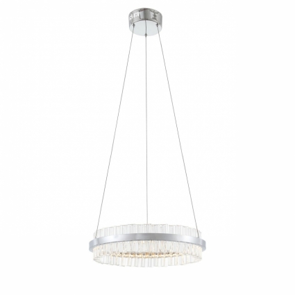 Подвесной светодиодный светильник ST Luce Cherio SL383.103.01 в стиле модерн, цвет хром