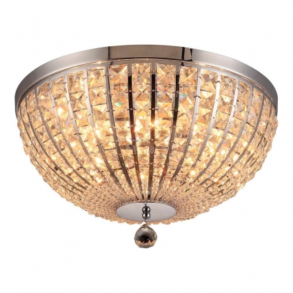 Потолочный светильник Toplight Jennifer TL1163-8D в современном стиле, цвет хром