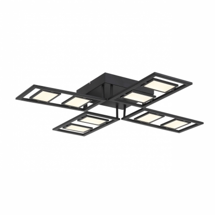 Потолочный светодиодный светильник ST Luce Elicano SL842.402.08 в стиле Хай-тек, цвет черный