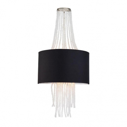 Настенный светильник Lucia Tucci Cosmopolitan W2970.2 Black в стиле арт-деко, цвет черный