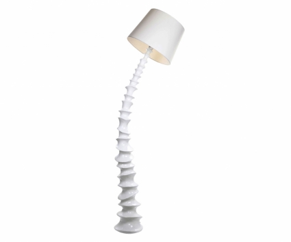 Торшер Kink Light Торнадо 7047-1,01, в стиле Хай-тек, цвет белый, мощность 40 Вт
