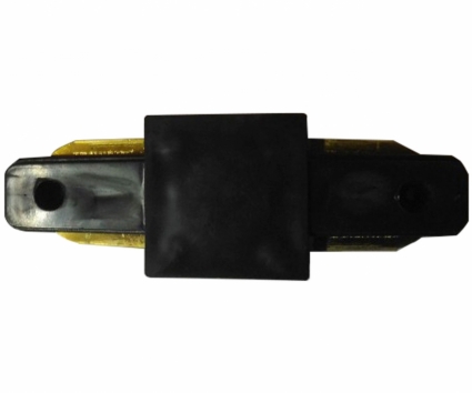 Коннектор прямой Kink Light Треки 166,19, в современном стиле, цвет черный