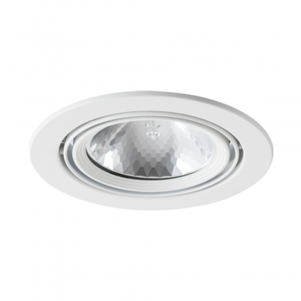 Встраиваемый светильник Arte Lamp A6664PL-1WH в современном стиле, цвет белый