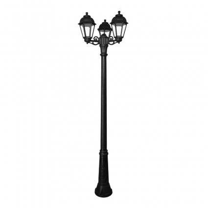 Уличный фонарь Fumagalli Ricu Bisso/Saba 3L K22.157.S30.AXF1R в классическом стиле, цвет черный