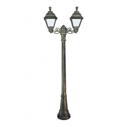 Уличный фонарь Fumagalli Artu Bisso/Cefa 2L U23.158.S20.BYF1R в классическом стиле, цвет бронза