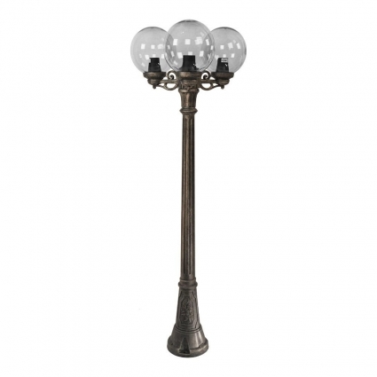 Уличный фонарь Fumagalli Artu Bisso/G250 3L G25.158.S30.BZE27 в классическом стиле, цвет бронза