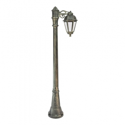 Уличный фонарь Fumagalli Artu Bisso/Saba 1L K22.158.S10.BXF1R в классическом стиле, цвет бронза