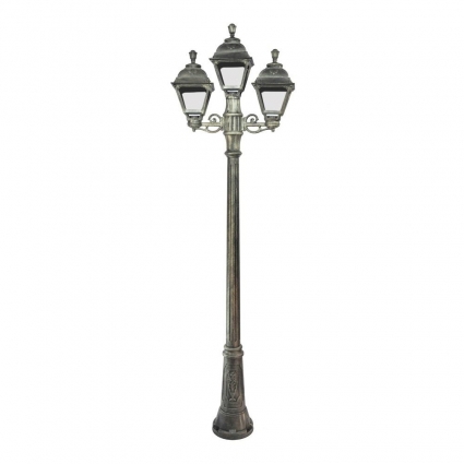 Уличный фонарь Fumagalli Gigi Bisso/Cefa 2+1 U23.156.S21.BXF1R в классическом стиле, цвет бронза