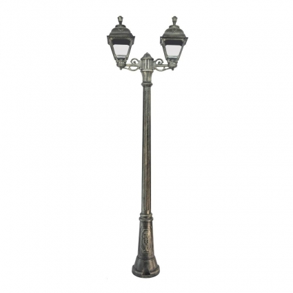 Уличный фонарь Fumagalli Gigi Bisso/Cefa 2L U23.156.S20.BXF1R в классическом стиле, цвет бронза
