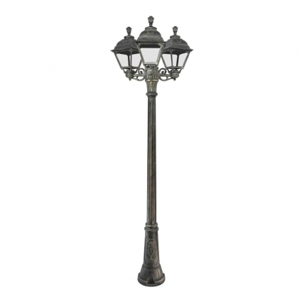 Уличный фонарь Fumagalli Gigi Bisso/Cefa 3L U23.156.S30.BXF1R в классическом стиле, цвет бронза