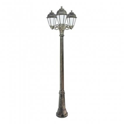 Уличный фонарь Fumagalli Gigi Bisso/Saba 3L K22.156.S30.BYF1R в классическом стиле, цвет бронза