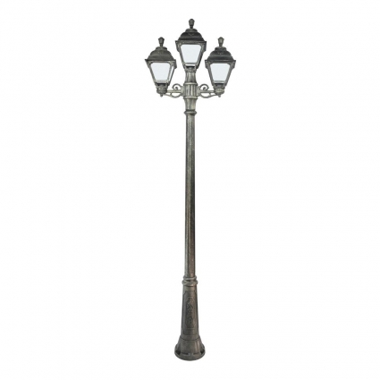 Уличный фонарь Fumagalli Ricu Bisso/Cefa 2+1 U23.157.S21.BYF1R в классическом стиле, цвет бронза