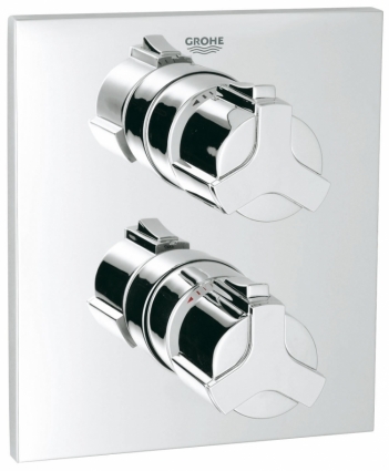 Смеситель для душа GROHE Allure (верхняя монтажная часть) термостат, хром