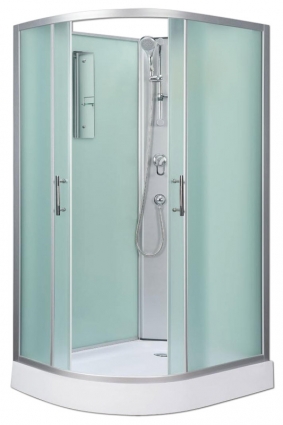 Душевая кабина Fresh H311 (110 см) R прямоугольная-асимметричная, стекло матовое, без крыши