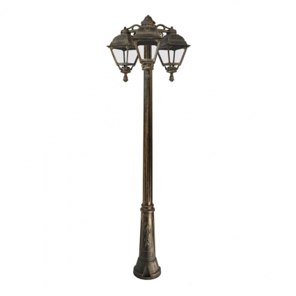 Уличный фонарь Fumagalli Ricu Bisso/Cefa 3L Dn U23.157.S30.BXF1RDN в классическом стиле, цвет бронза