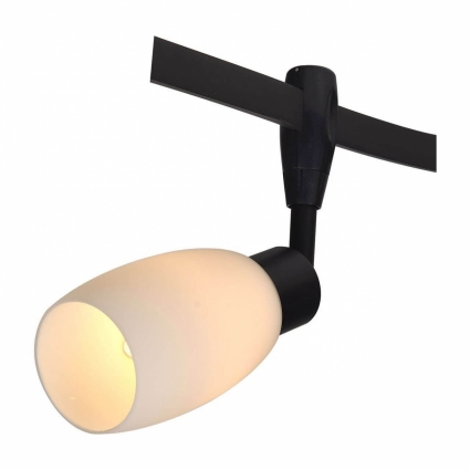 Трековый светильник Arte Lamp A3059PL-1BK в современном стиле, цвет белый
