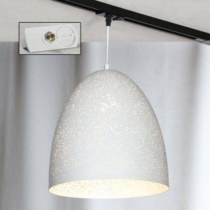 Трековый светильник однофазный Lussole LOFT Track Lights LSP-9891-TAW в стиле лофт, цвет белый