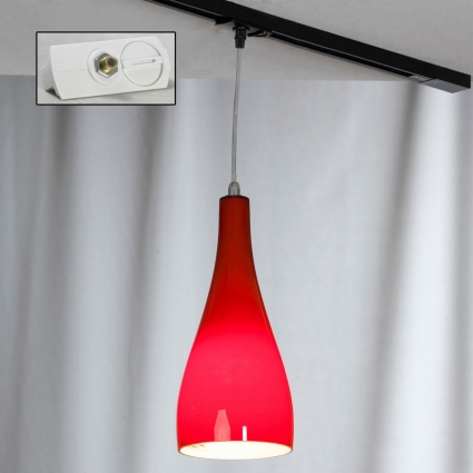 Трековый светильник однофазный Lussole Track Lights LSF-1156-01-TAW в стиле Хай-тек, цвет красный
