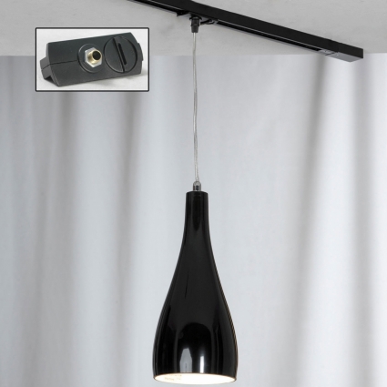 Трековый светильник однофазный Lussole Track Lights LSF-1196-01-TAB в стиле Хай-тек, цвет черный