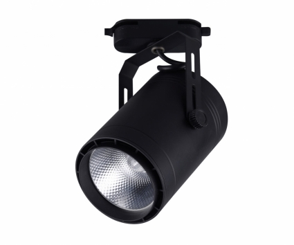 Трековый светодиодный светильник Kink Light Треки 6483-1,19, в современном стиле, цвет черный