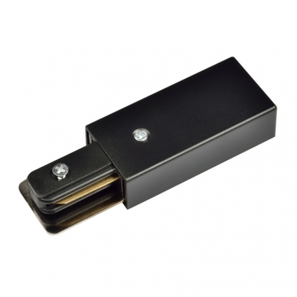 Ввод питания для шинопровода (UL-00001277) Volpe UBX-Q121 K01 Black 1 Polybag в современном стиле, цвет черный