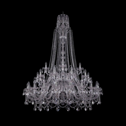 Подвесная люстра Bohemia Ivele 1411/20+10+5/460/XL-175/2d/Ni в классическом стиле, цвет матовый никель