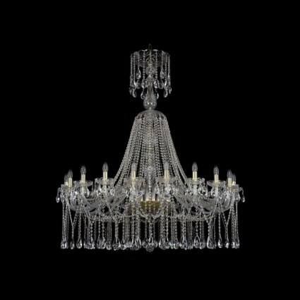 Подвесная люстра Bohemia Ivele 1413/20/460/XL-147/G в классическом стиле, цвет золотой