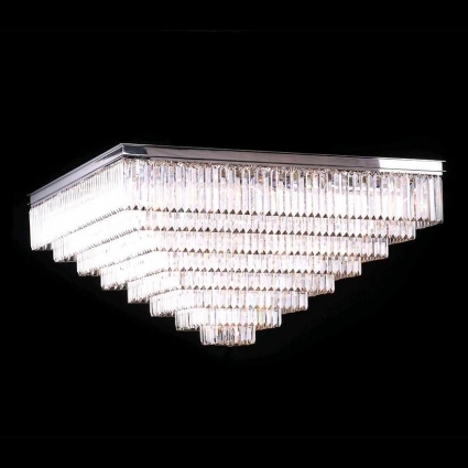 Потолочная люстра Newport 31133/PL Nickel в современном стиле, цвет матовый никель
