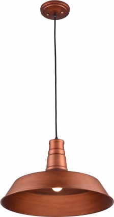 Подвеcной светильник Lussole Loft GRLSP-9698 в стиле лофт, цвет медь
