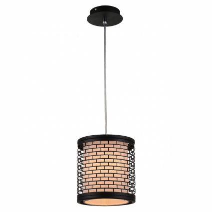 Подвесной светильник Lussole Loft GRLSP-9671 в стиле лофт, цвет черный