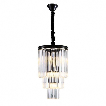 Подвесная люстра Newport 31110/S Black+Gold в стиле модерн, цвет черный