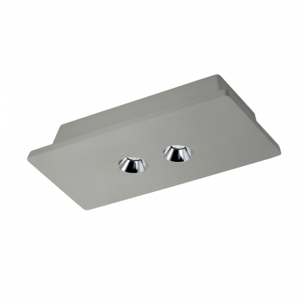Потолочный светодиодный светильник Loft IT Architect OL1072-GH/2 в стиле Хай-тек, цвет серый