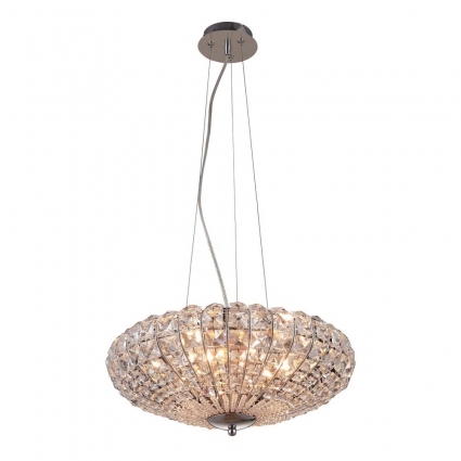 Подвесной светильник Toplight Gwenda TL1160-4H в современном стиле, цвет хром