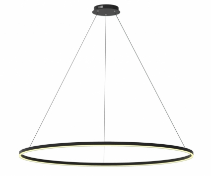 Подвесной светодиодный светильник Kink Light Тор 08228D,19(4000K), в стиле Хай-тек, цвет черный